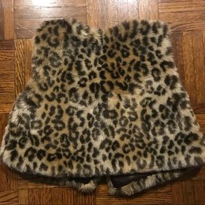 Mud Pie Jackets & Coats - Mud Pie leopard print vest Mud Pie Jackets & Coats - Mud Pie leopard print vest